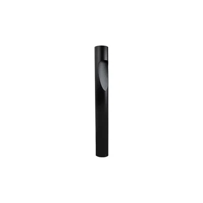 Wave Lighting Cambria 38 1/2" High Black Metal Led Bollard Light