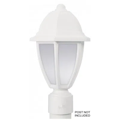 Wave Lighting Everstone 14 3/4" High Whitestone Outdoor Post Light