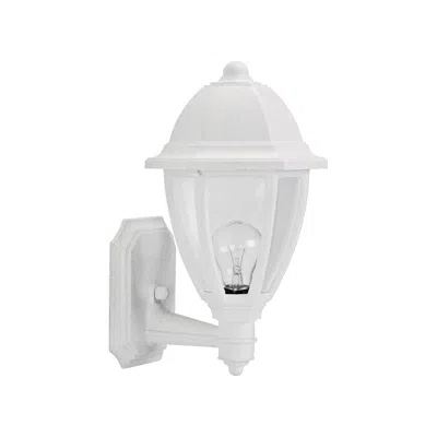 Wave Lighting Everstone 15" High White Outdoor Wall Lantern