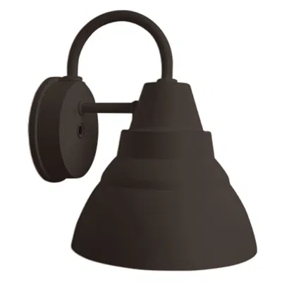 Wave Lighting Goose Large 4000k Led Bronze Composite Outdoor Wall Light