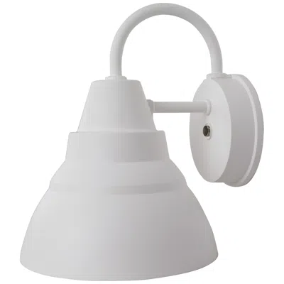 Wave Lighting Goose Large 4000k Led White Composite Outdoor Wall Light