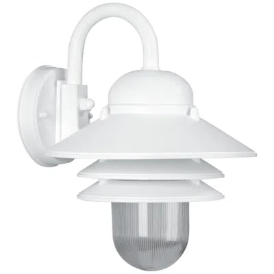 Wave Lighting Marlex Nautical 13" High White Outdoor Wall Light