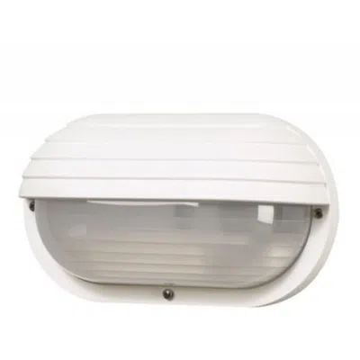 Wave Lighting Nautical Oblong Eyelid S77wf White Wall Fixture