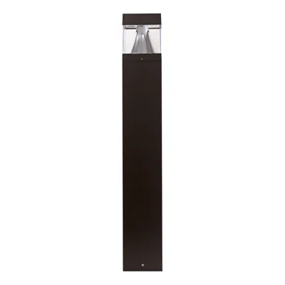 Wave Lighting Walkway 42" High Black Led Tunable Landscape Bollard Light