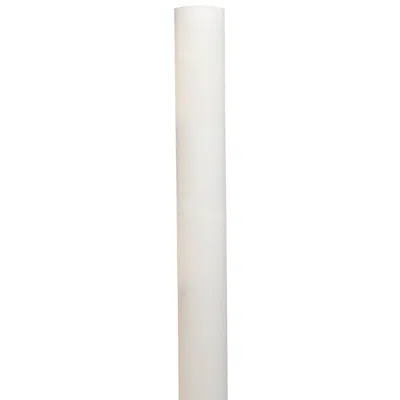 Wave Lighting White 96" High Metal Outdoor Direct Burial Lamp Post
