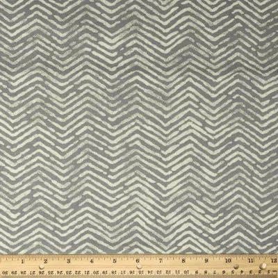 Waverly 100% Cotton Duck 45" Width Herringbone Gray Color Sewing Fabric By The Yard D068g0002
