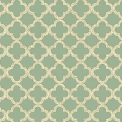Waverly 100% Cotton Duck 45" Width Medallion Spa Print Sewing Fabric By The Yard In Teal