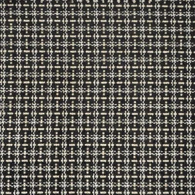 Waverly 54" 100% Polyester Jacquard Ebony Full Effect, Cut By Yard In Black