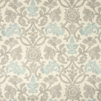 Waverly , 54" Wide, 100% Cotton, Home Décor, Upholstery Fabric, Cut By Yard, Anika In Grey
