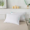 Waverly Antimicrobial Treated 233 Thread Count Cotton White Duck Down Pillow In White