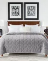 Waverly Cozy Down Alternative Blanket In Grey