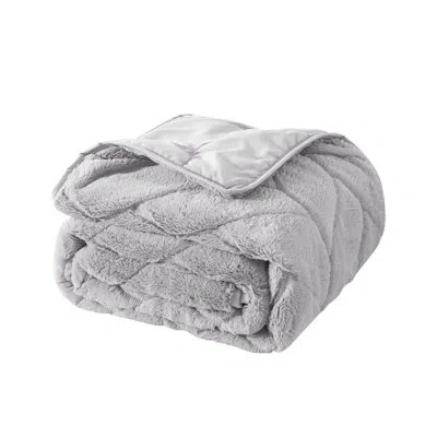 Waverly Cozy Gray Down Alternative Throw