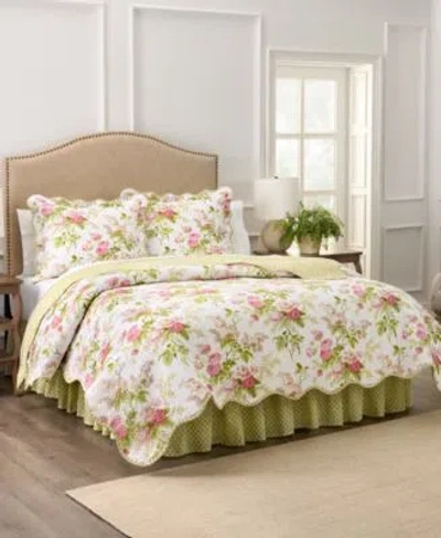 Waverly Emmas Garden Cotton Quilt Set In Multi
