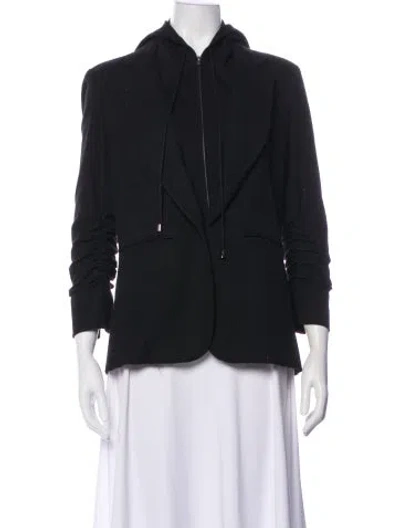 Pre-owned Waverly Grey Blazer In Gray