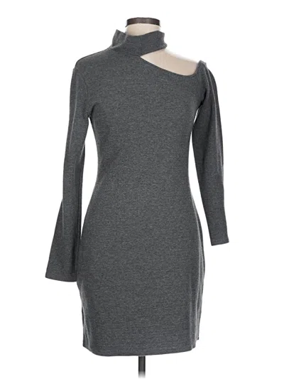 Pre-owned Waverly Grey Cardigan Sweater In Gray