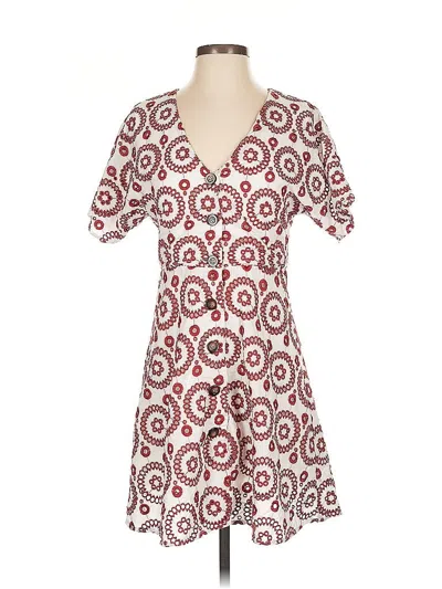 Pre-owned Waverly Grey Casual Dress In Red