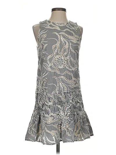 Pre-owned Waverly Grey Cocktail Dress In Gray