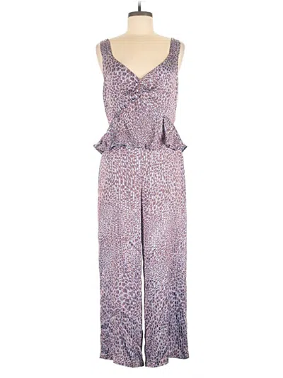 Pre-owned Waverly Grey Jumpsuit In Purple
