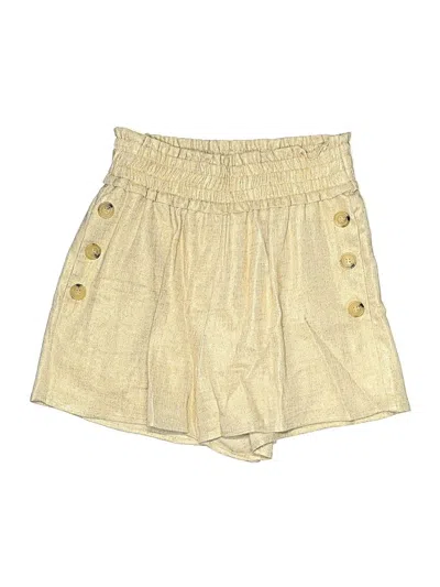 Pre-owned Waverly Grey Shorts In Gold