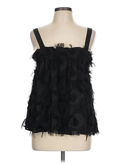 Pre-owned Waverly Grey Sleeveless Blouse In Black