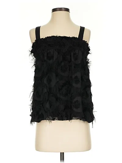 Pre-owned Waverly Grey Sleeveless Blouse In Black