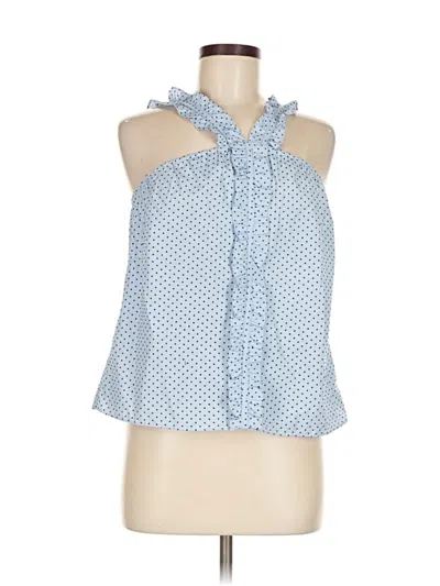 Pre-owned Waverly Grey Sleeveless Blouse In Blue
