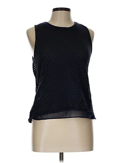 Pre-owned Waverly Grey Vest In Blue