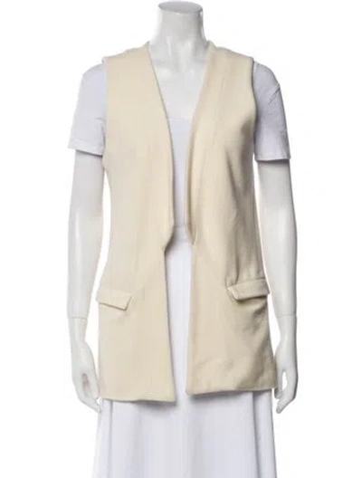 Pre-owned Waverly Grey Vest In Neutral