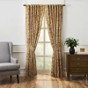 Waverly Imperial Rod Pocket Light-filtering Single Curtain Panel In Yellow
