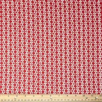 Waverly Inspirations 100% Cotton Duck Canvas 54" Wide Upholstery Fabric By The Yard, Chainlink Coral Color S In Teal