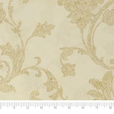 Waverly Inspirations 100% Cotton Duck Canvas 54" Wide Upholstery Fabric By The Yard, Jacobean Cream In Teal