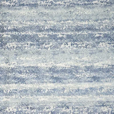 Waverly , Polyester/rayon, Home Décor, Upholstery Fabric, Cut By Yard, Ocean Shift In Blue