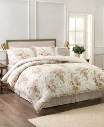 Waverly Stonington Cotton Comforter Set In Multi