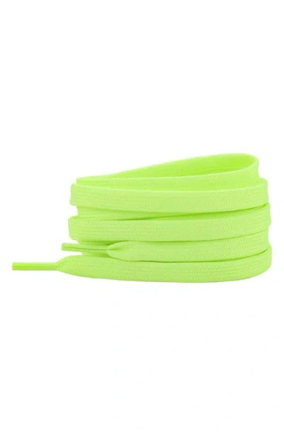 Waves California 47-inch Premium Flat Shoelaces In Yellow