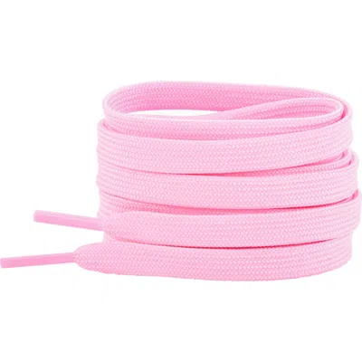 Waves California 54-inch Premium Flat Shoelaces In Pink