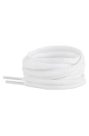 Waves California 54-inch Premium Round Shoelaces In White