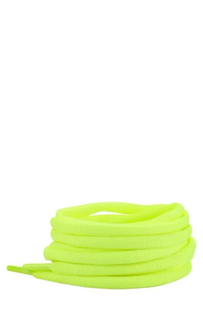 Waves California 54-inch Premium Round Shoelaces In Yellow
