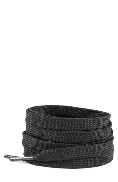 Waves California 63-inch Premium Flat Shoelaces In Black