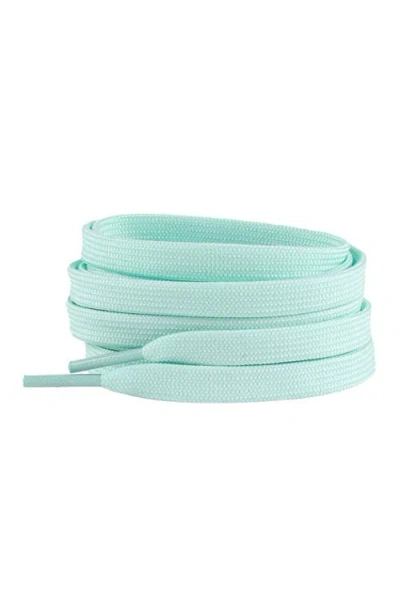 Waves California 63-inch Premium Flat Shoelaces In Green