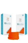 Waves California 63-inch Premium Flat Shoelaces In Orange