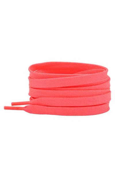 Waves California 63-inch Premium Flat Shoelaces In Pink