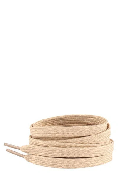 Waves California 63-inch Premium Flat Shoelaces In Sand