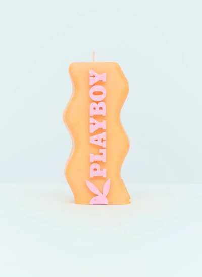 Wavey Casa X Playboy Playboy Candle In Orange