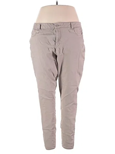 Pre-owned Wax Jean Casual Pants In Gray