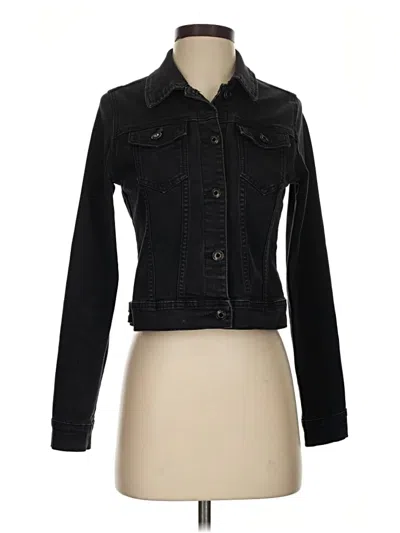 Pre-owned Wax Jean Denim Jacket In Black