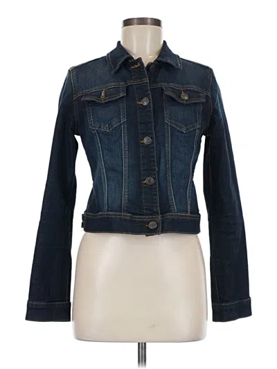 Pre-owned Wax Jean Denim Jacket In Blue