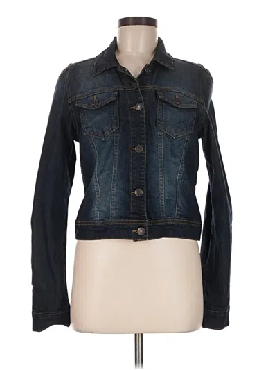 Pre-owned Wax Jean Denim Jacket In Blue
