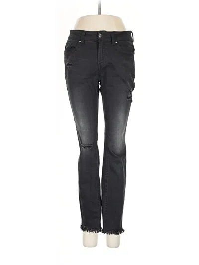 Pre-owned Wax Jean Jeans In Black