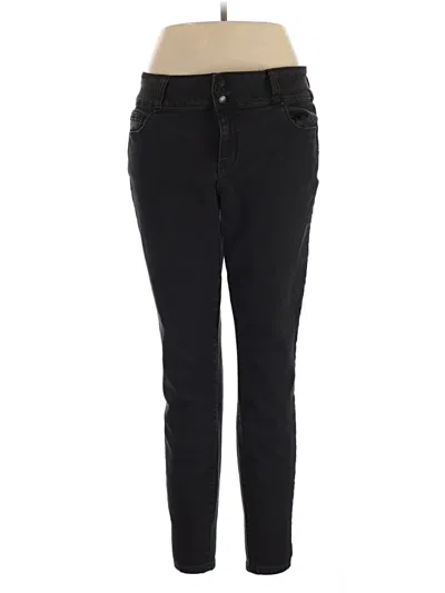 Pre-owned Wax Jean Jeans In Black