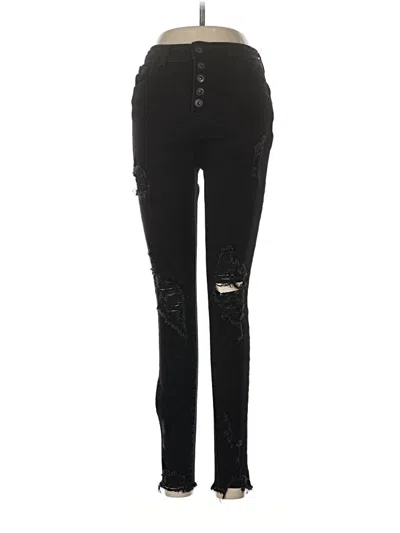 Pre-owned Wax Jean Jeans In Black